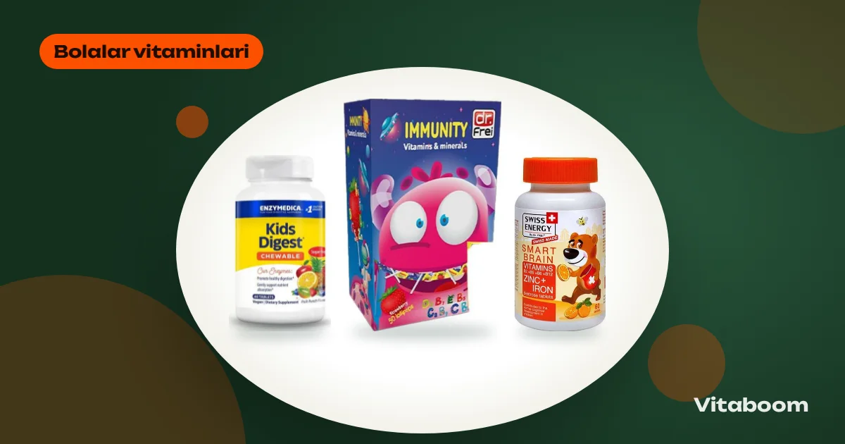 Bolaga qaysi vitamin kerak? Chaqaloqlikdan maktab yoshigacha qo'llanma