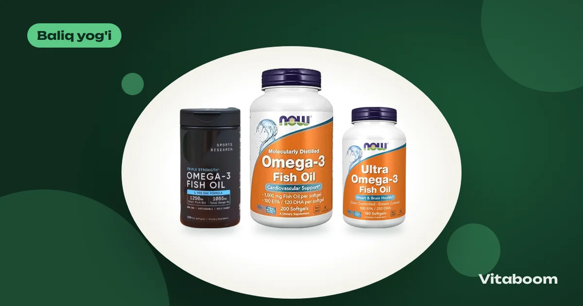 Omega-3 (baliq yog'i) qanday tanlanadi: yorliqdagi «1000 mg» nimani anglatadi