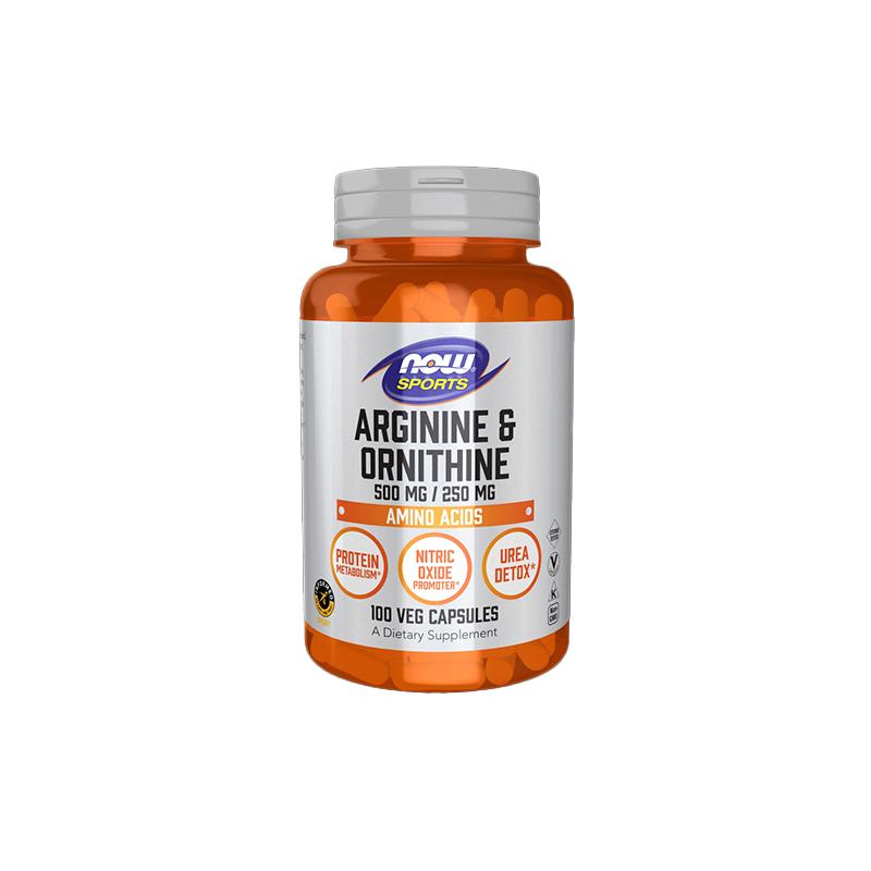 Arginine & Ornithine Now sports N100