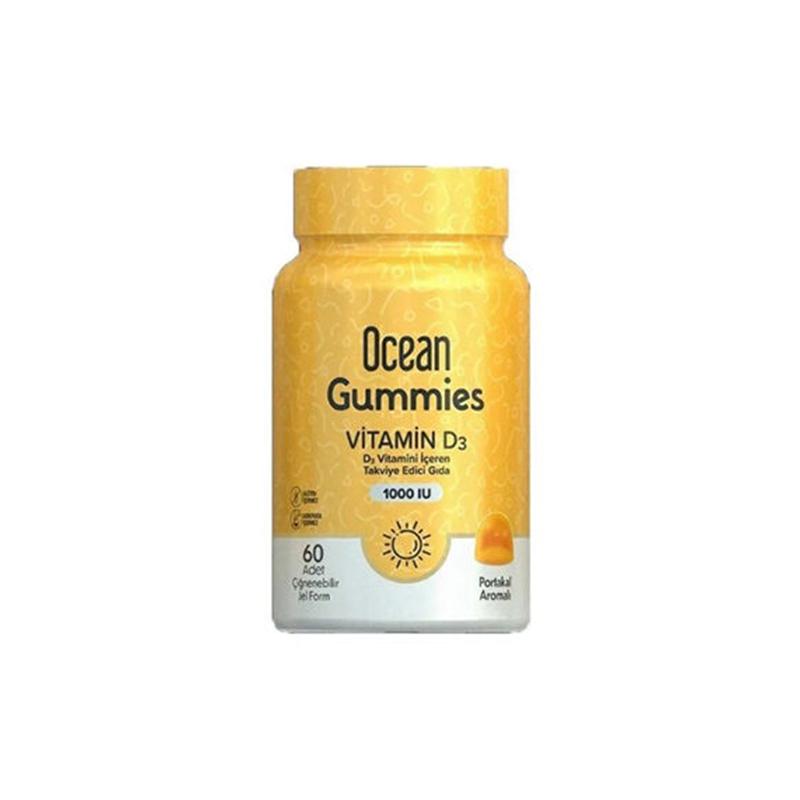 D3 Gummi Ocean 1000IU N60