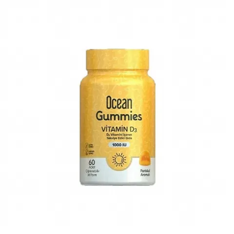 D3 Gummi Ocean 1000IU N60