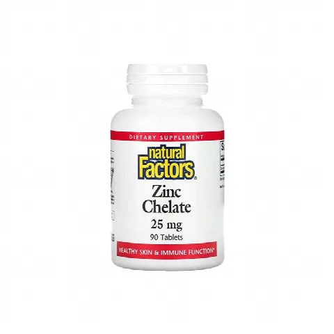 Zinc Chelate Natural Fac 25mg N90