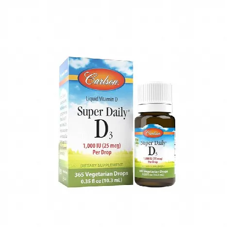 Super Daily D3 Carlson 1000IU N10.3ml