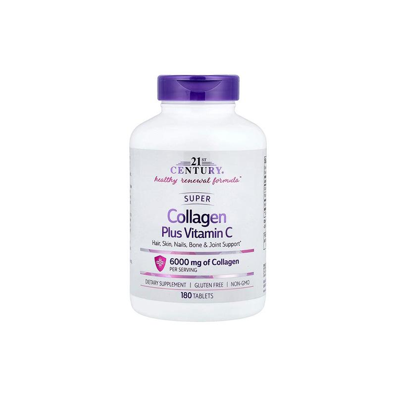Collagen Plus vit C 21Century N180