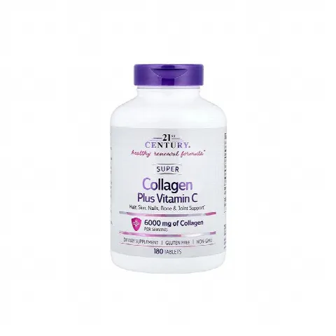 Collagen Plus vit C 21Century N180