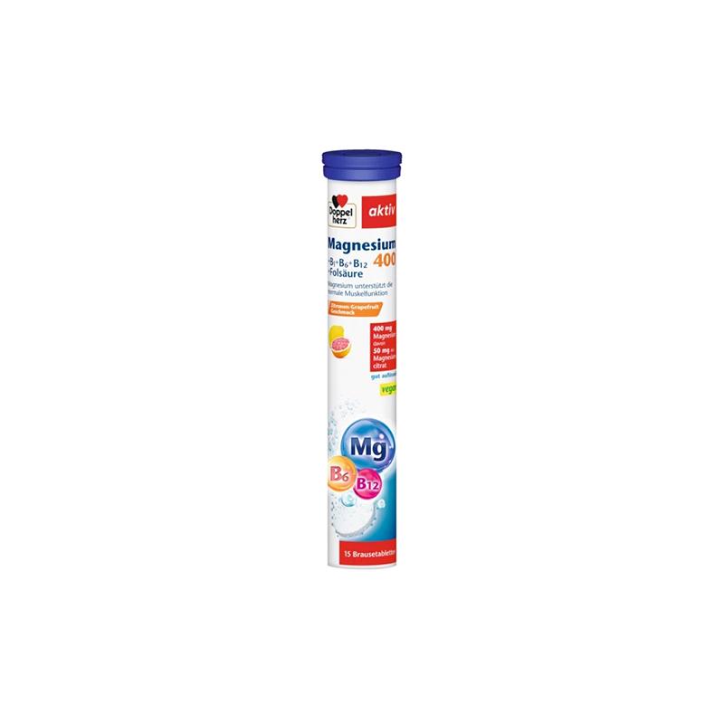 Magnesium 400+Vitamin B Doppel herz N15