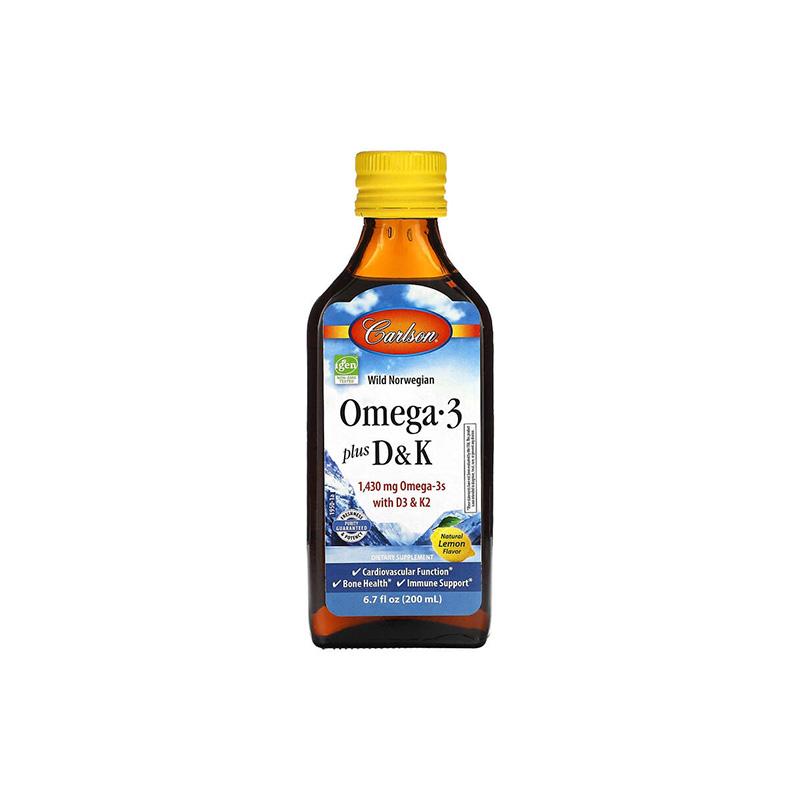 Omega3+D3 K2 Carlson N200ml