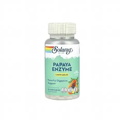 Papaya Enzymes Solaray N90