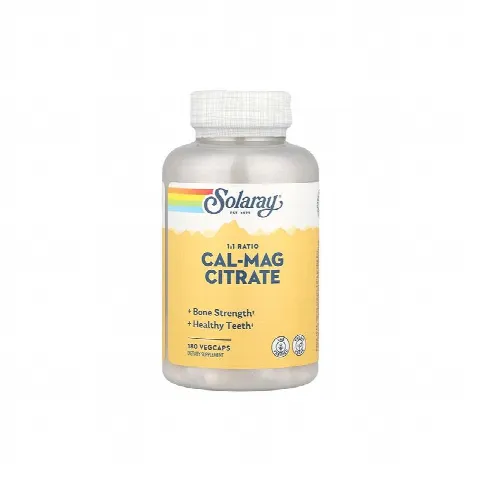 Cal-Mag Citrate Solaray N180