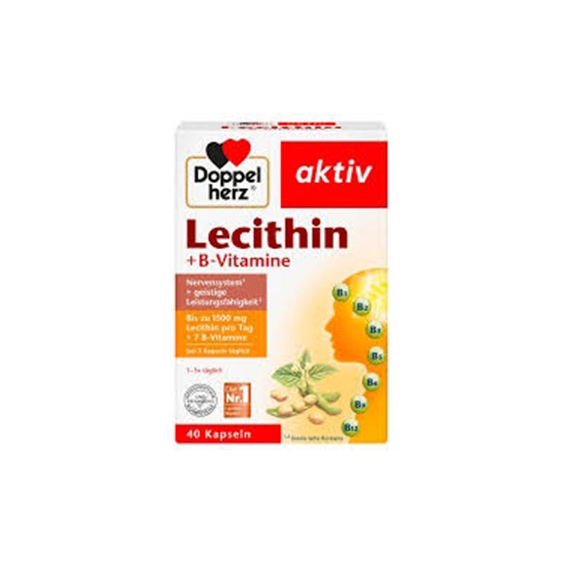 Lecitin+Vitamin B Doppel herz N40