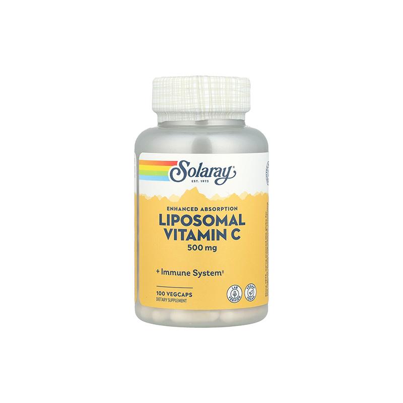 Liposomal Vitamin C Solaray 500mg N100