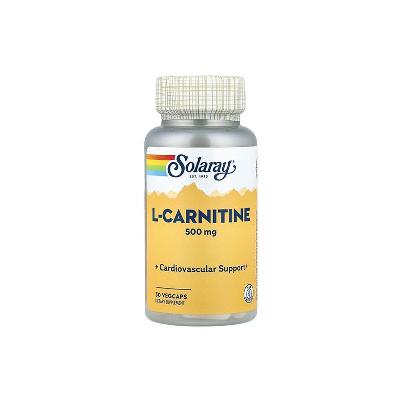 L-Carnitine Solaray 500mg N30