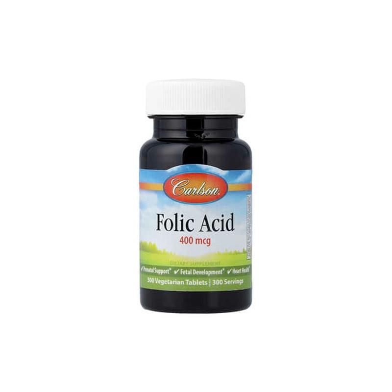 Folic Acid 400 Carlson N300