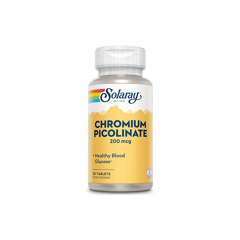 Chromium Picolinate 200 Solaray N50