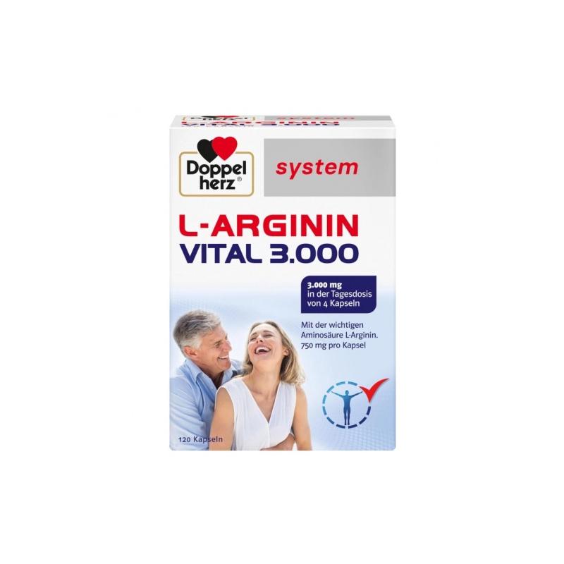 L arginine Doppel herz 3000 N120