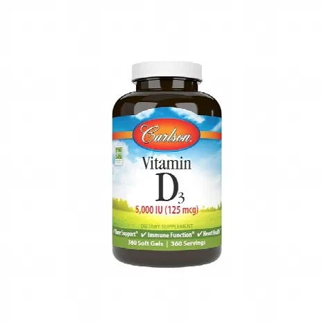 Vitamin D3  5000IU  Carlson N360
