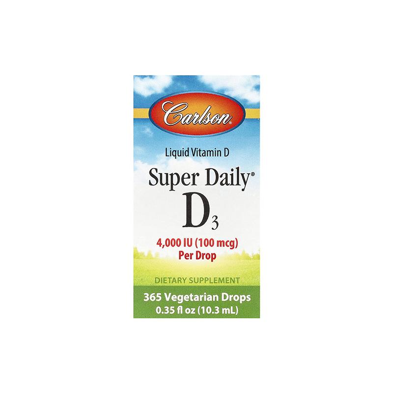 Super Daily D3 4000 Carlson 10.3ml