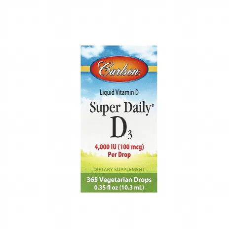Super Daily D3 4000 Carlson 10.3ml