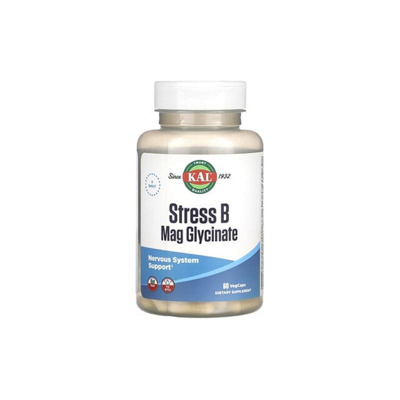 Stress B Magnesium Glycinate Kal N60
