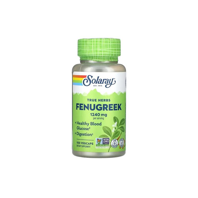 Fenugreek Seed 620mg Solaray N100