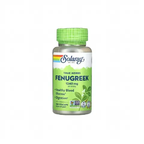 Fenugreek Seed 620mg Solaray N100