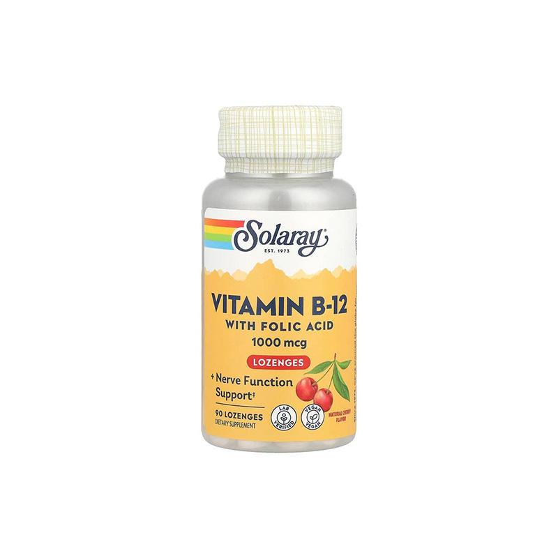 Vitamin B-12 1000mcg Solaray N90