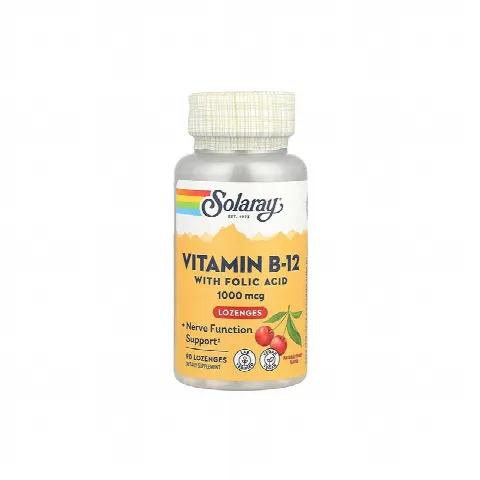 Vitamin B-12 1000mcg Solaray N90