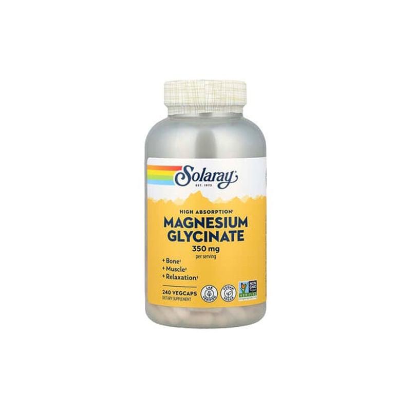 Magnesium Glycinate Solaray 350mg N240