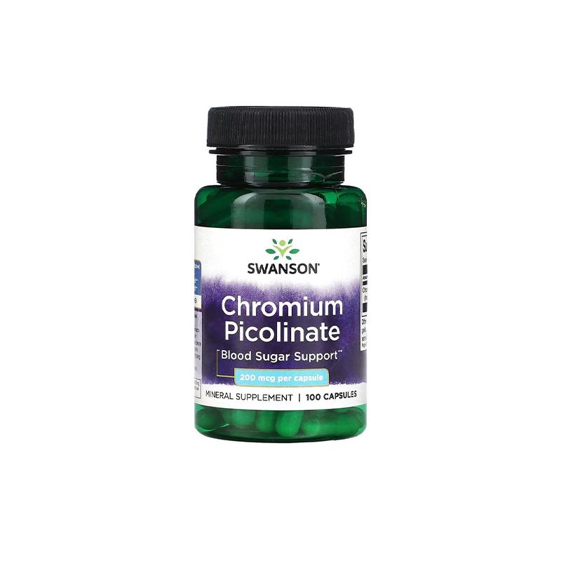 Chromium Picolinate 200mg Swanson N100