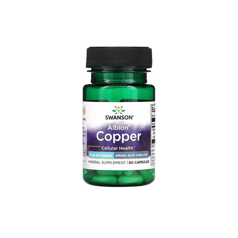 Copper 2mg Swanson N60