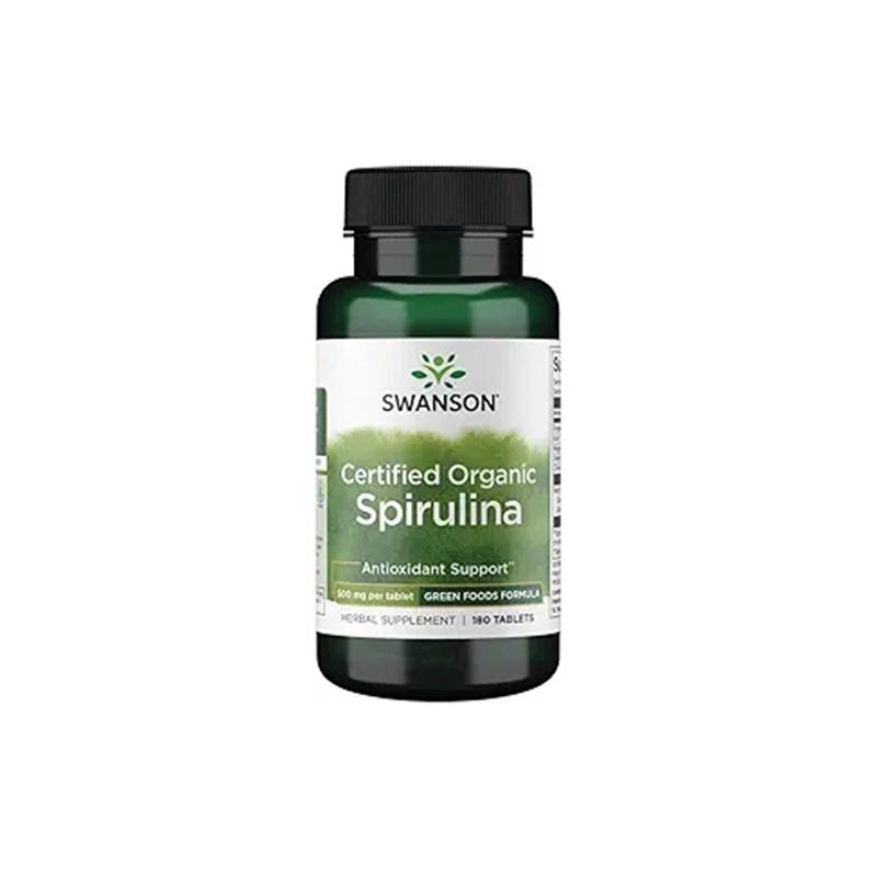 Spirulina 500 Swanson N180