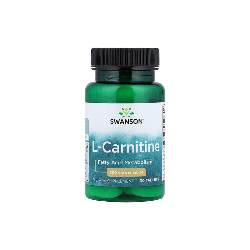 L-Carnitine 500mg Swanson N30