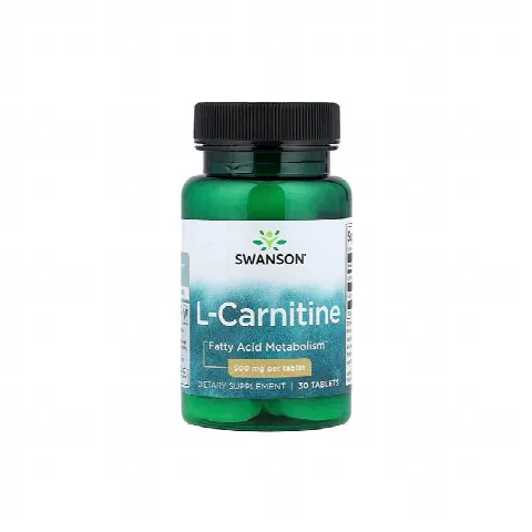 L-Carnitine 500mg Swanson N30