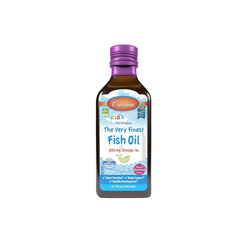 Kids Fish oil 800mg Carlson Mix Berry 200ml