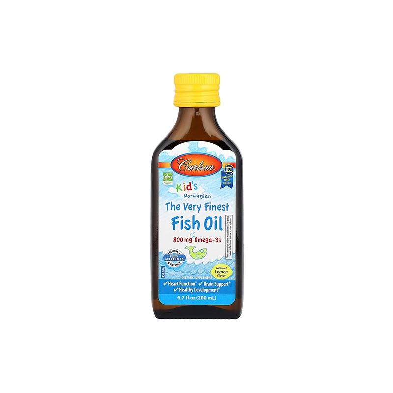 Kids Fish oil 800mg Carlson Limon 200ml