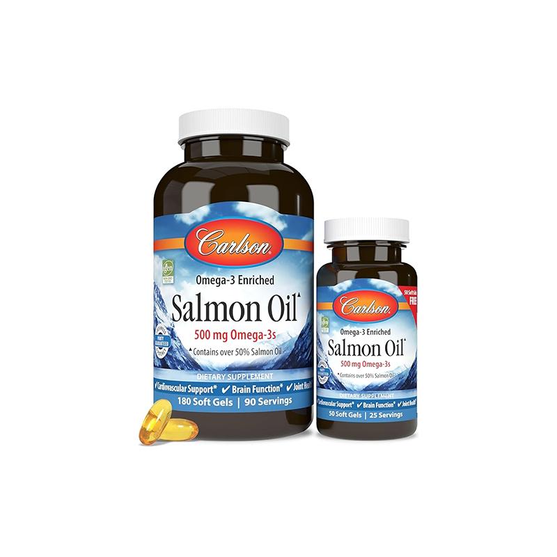 Omega 3 Salmon Oil Carlson N180+50