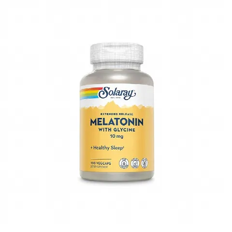 Melatonin with L-Glycine 10mg Solaray N100