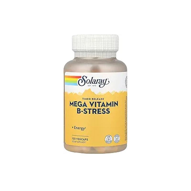 Mega Vitamin B-Stress Solaray N120