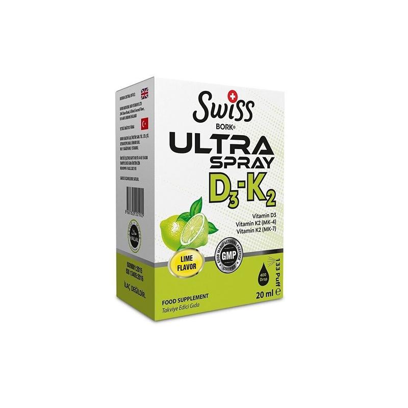 D3-K2 1000 Sprey Swiss 20ml