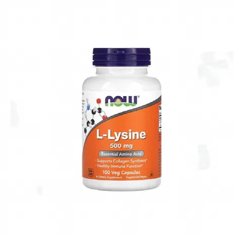 L-Lysine 500mg Kaps  Now N100