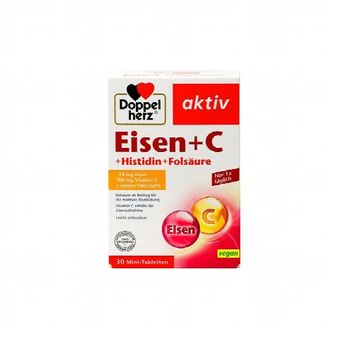 Iron+c+Gistidin+folat kislota Doppel herz N30