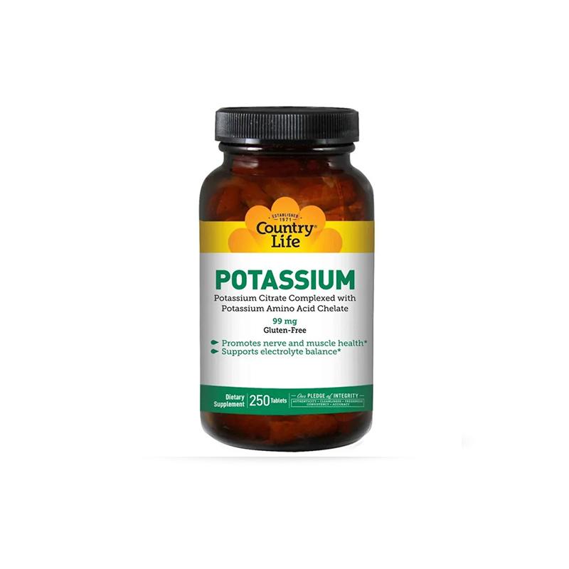 Country life Pottasium 99mg n250