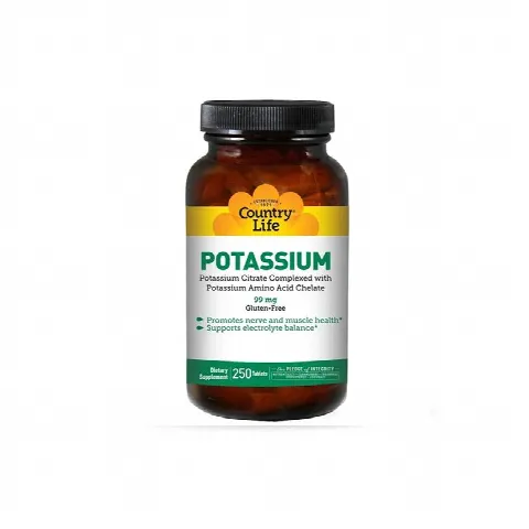 Country life Pottasium 99mg n250