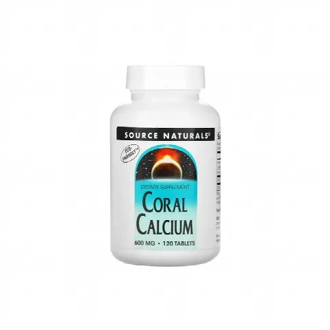 Coral Calcium 600mg Source Naturals N120