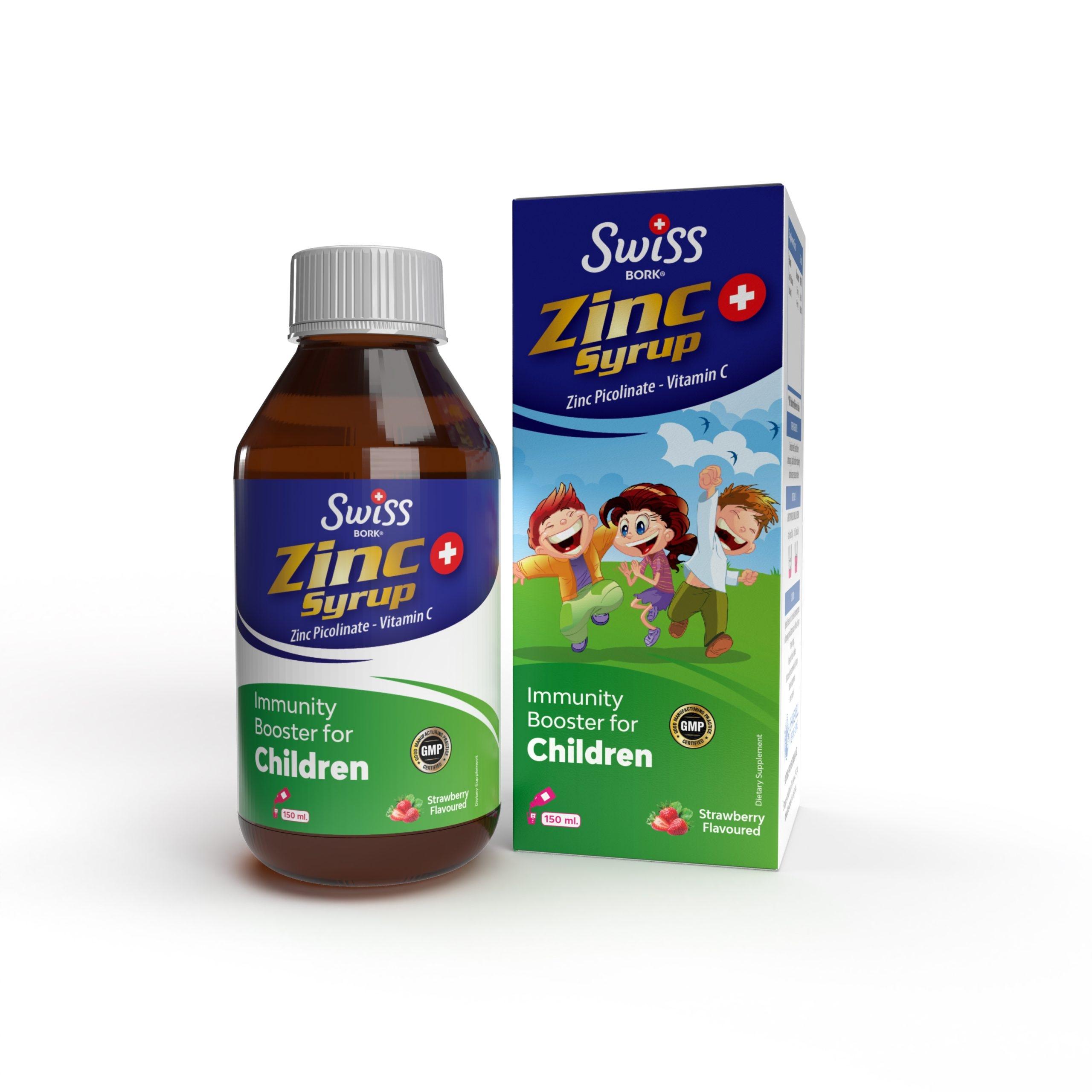 Zinc Syrup Swiss 150 ml