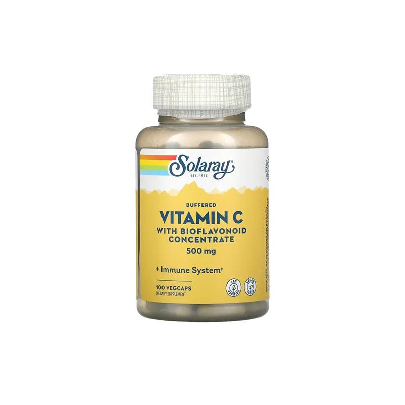 Vitamin C with Bioflavonoid 500 Solaray N100