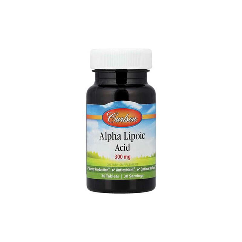 Alpha Lipoic Acid Carlson 300mg N30