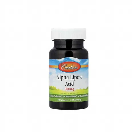 Alpha Lipoic Acid Carlson 300mg N30