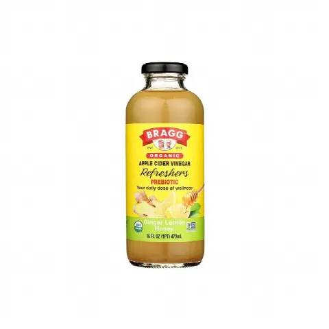 Apple Cider Ginger Limon Honey Bragg 473ml