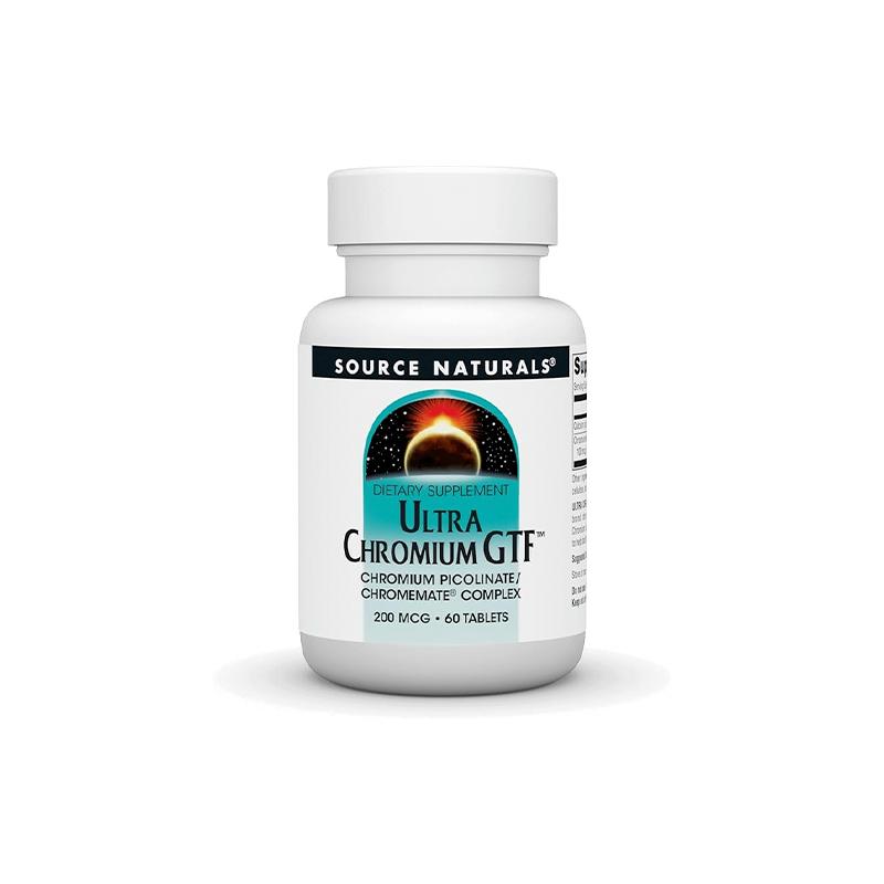 Ultra  Chromium GTF Source Naturals 200 N60
